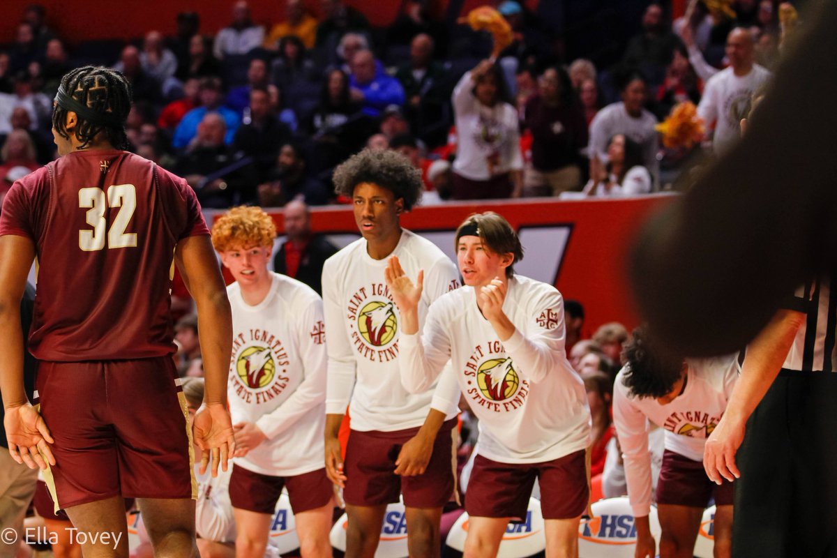 IgnatiusWPM's tweet photo. Saint Ignatius College Prep #Chicago Men's #Basketball vs. Sacred Heart-Griffin (Springfield) (#IHSA  3A Final Four) Photos by Ella Tovey (SICP Student &amp; WBN Photographer) Link in Bio to view full album *Friday, March 11, 2022 //10AM //State Farm Center Champaign, IL https://t.co/BSL6T7WsxB