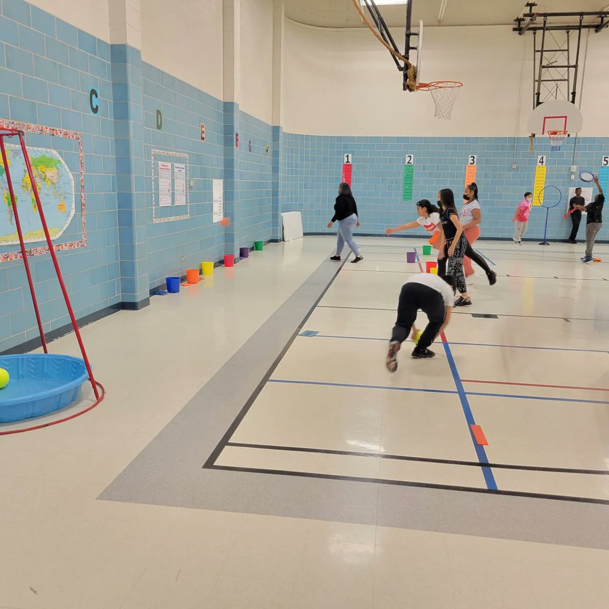 art_toler's tweet photo. Here are some action shots, and even our Assistant Principal Mrs. Murphy showing the kids how is done in Rock climbing! https://t.co/oUEkmjgQLv