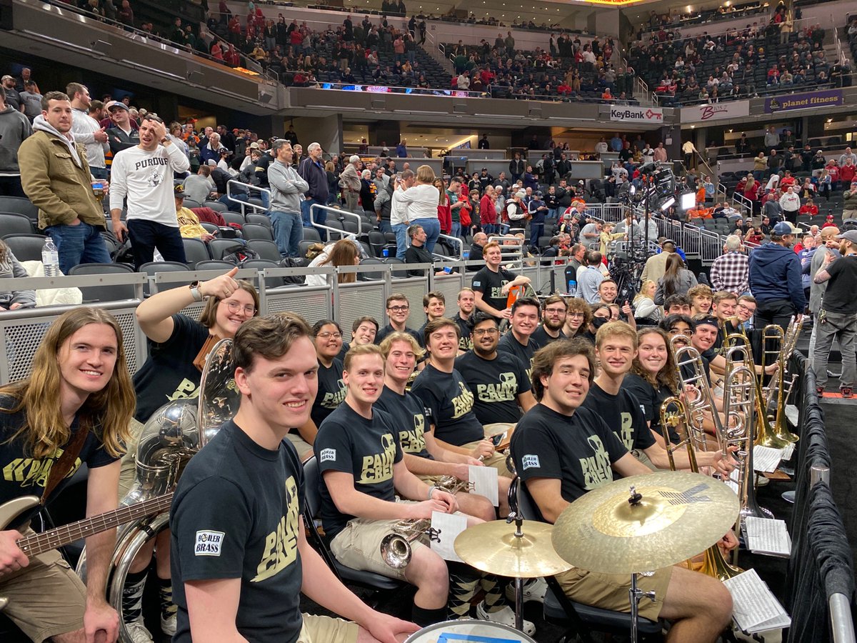 Ready to go for our first game of the <a href="/B1GMBBall/">Big Ten Men's Basketball</a> tournament!