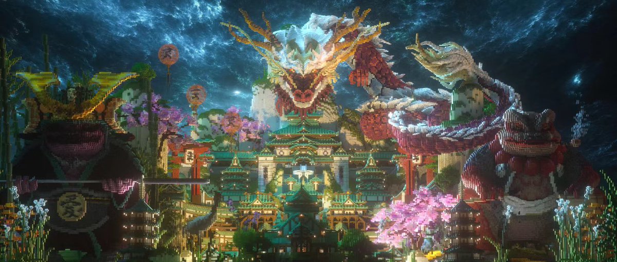 #minecraft建築コミュ
#Minecraft  #Minecraftbuilds 
This is a work from a long time ago. It should be allowed to be made public now