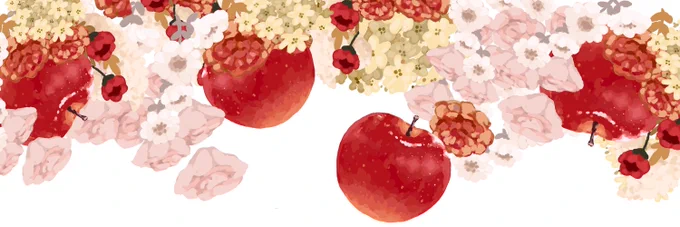 果実と花のヘッダーの
第2弾ができましたー!

RTでご使用どうぞ 
