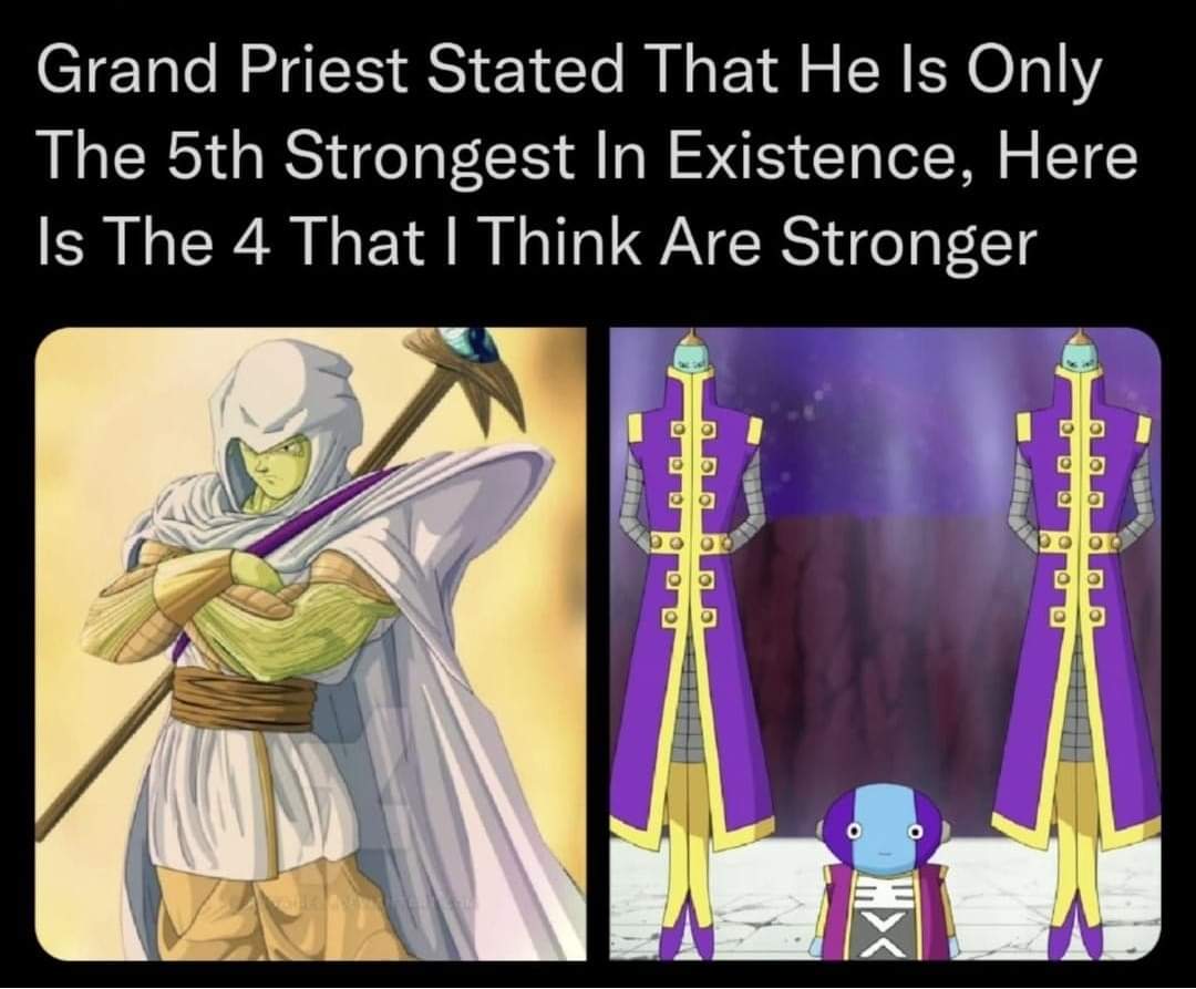 Hmm.. I dunno.. Definitely Zeno and his guards....