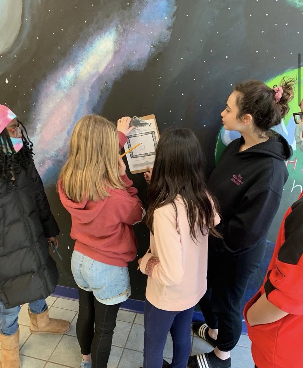 unitycharter's tweet image. In honor of #SELday today, we worked on visualizing emotions! #unitywolves @SECDLab @DrJB__ @NJPCSA @CharacterDotOrg @MorristownTAP