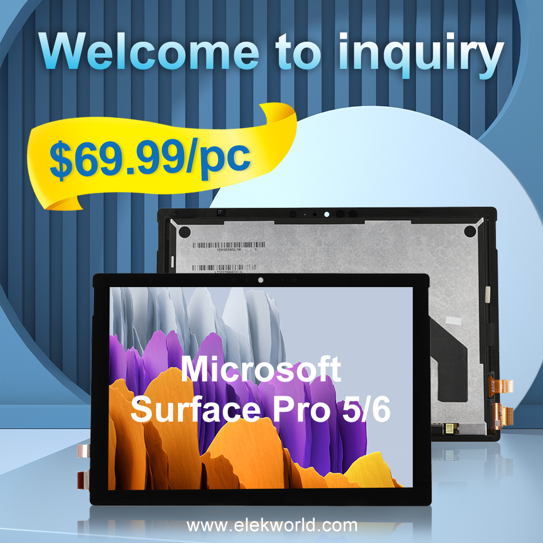 ElekworldL's tweet image. Microsoft Surface Pro 5/6, Only $69.99/pc. Welcome to inquiry.
Pls reach elekworldservice@gmail.com to get more information
#Microsoftlcdscreen #LCDscreenrepair #lcdfix #lcdscreenreplace #lcdscreen #surfacePro5 #surfacePro6 #elekworld