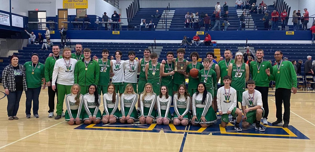 WesternBasketb2's tweet photo. Special.. this team is special. Not the result we wanted, but proud would be an understatement. So proud of this team and what they have accomplished. Thank you to our seniors, who are forever members of Western Basketball history. We love you❤️ #TRIBE https://t.co/7XYPw1ia9X