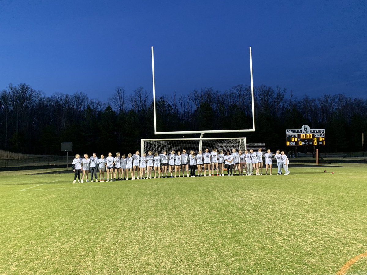 PowhatanHS's tweet photo. Who knew Powder Puff could be so fun in the spring!! Special thanks to Ms. Wilson, Mr. Miller, Mrs. Smith, and Ms. Finney for their hard work preparing this event! https://t.co/auvzFutEPT
