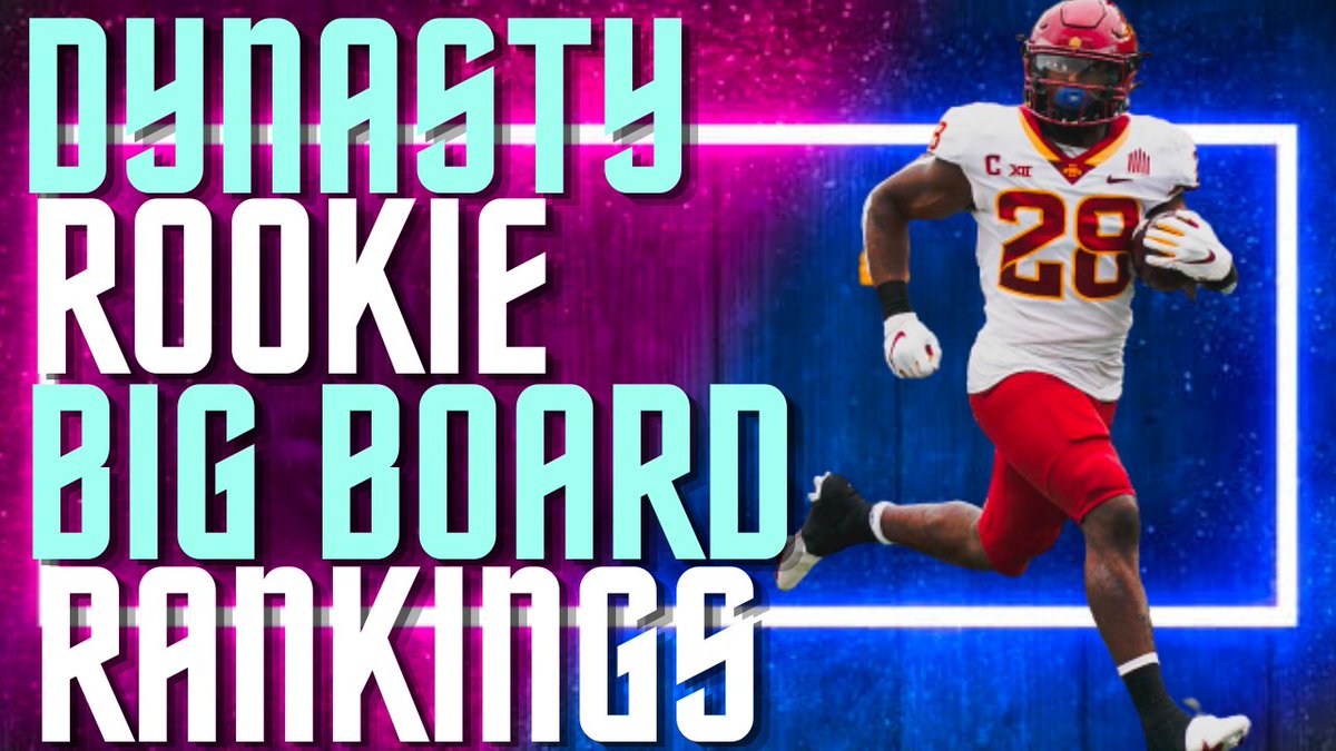 I went over the Rookie Draft Big Board from <a href="/KeepTradeCut/">KeepTradeCut</a> on the channel. See who is over/undervalued.

WATCH: youtu.be/wZWCeMwnWqk

Hit that subscribe button so you don't miss the next show.

<a href="/MyFantasyLeague/">MyFantasyLeague.com</a>