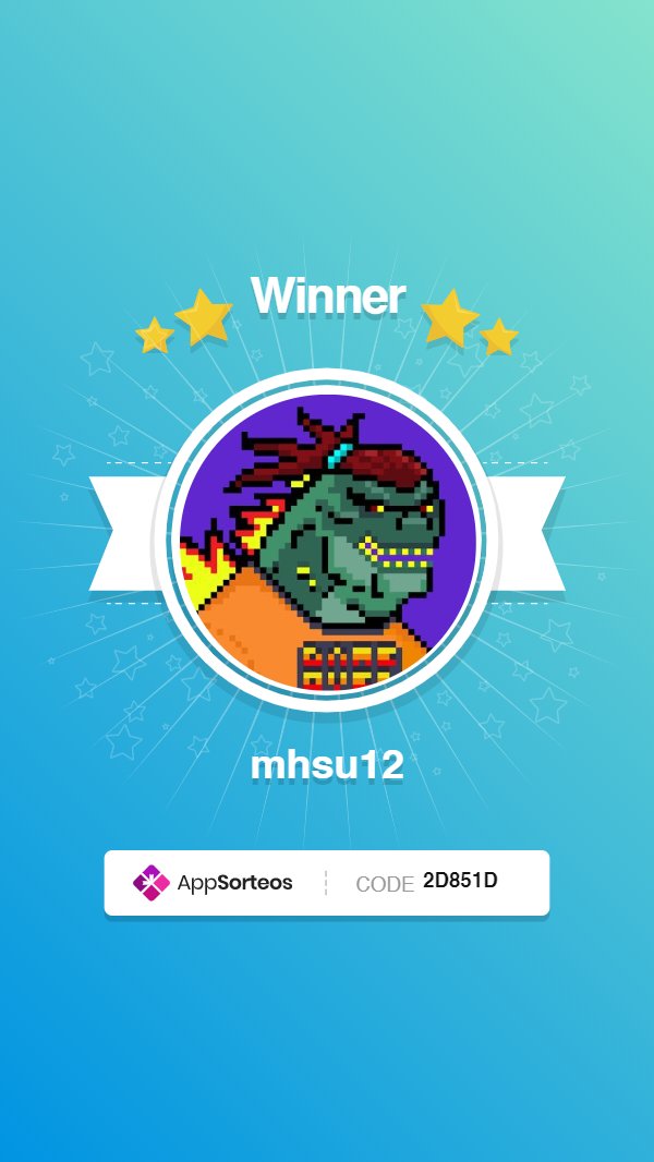 mnmlmvmt's tweet photo. Congrats to @mhsu12 for winning the giveaway! 

Thanks everyone for participating and make sure to follow me for more #NFTGiveaways 

#NFTs #NFT #NFTGiveaway #NFTCommunity https://t.co/bMHIWr087I