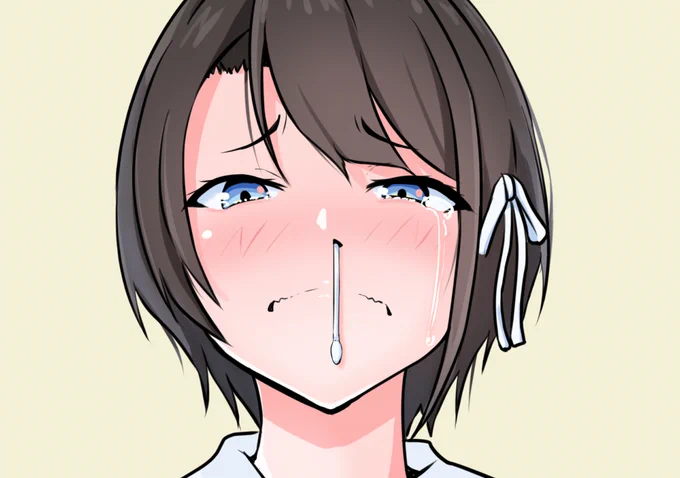 復活記念に『綿棒を鼻に突っ込まれて一筋の涙を流す大空スバル』

#プロテインザスバル 