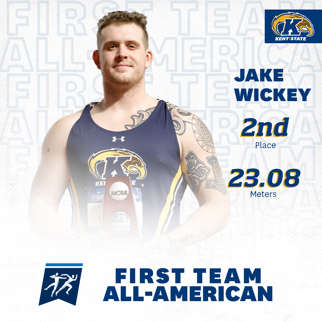 Jake Wickey's historic indoor career ends with  🥈 in the men's weight throw.

t.ly/XFET

#GoFlashes⚡️