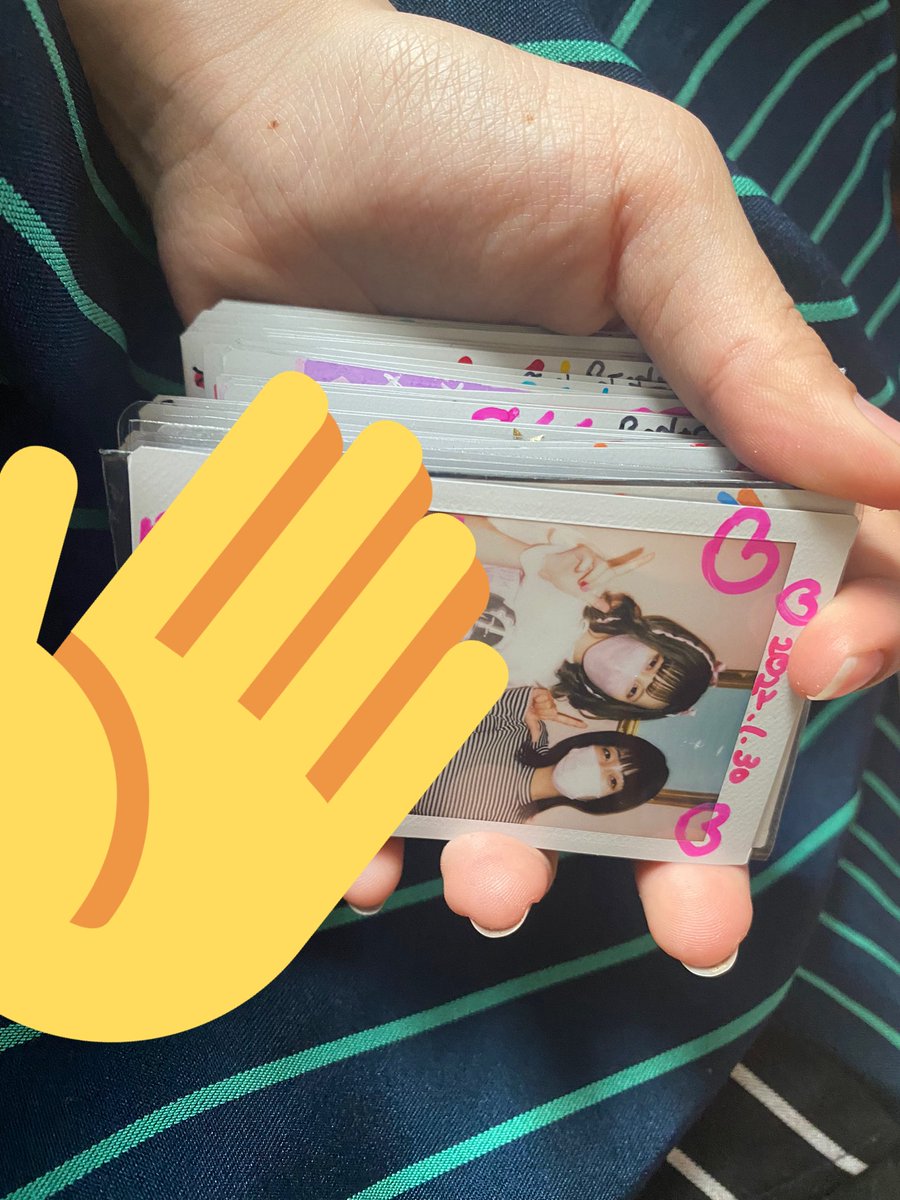 ？？？？？？？
チェキ見返そ〜ってしてたら
メイドの期間にしては多くない？？？
(頂き物もあるけどそれにしては、、、🤔🤔🤔🤔)