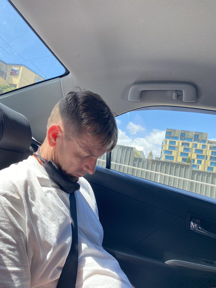 Worst parents ever. We’ve not slept at all!