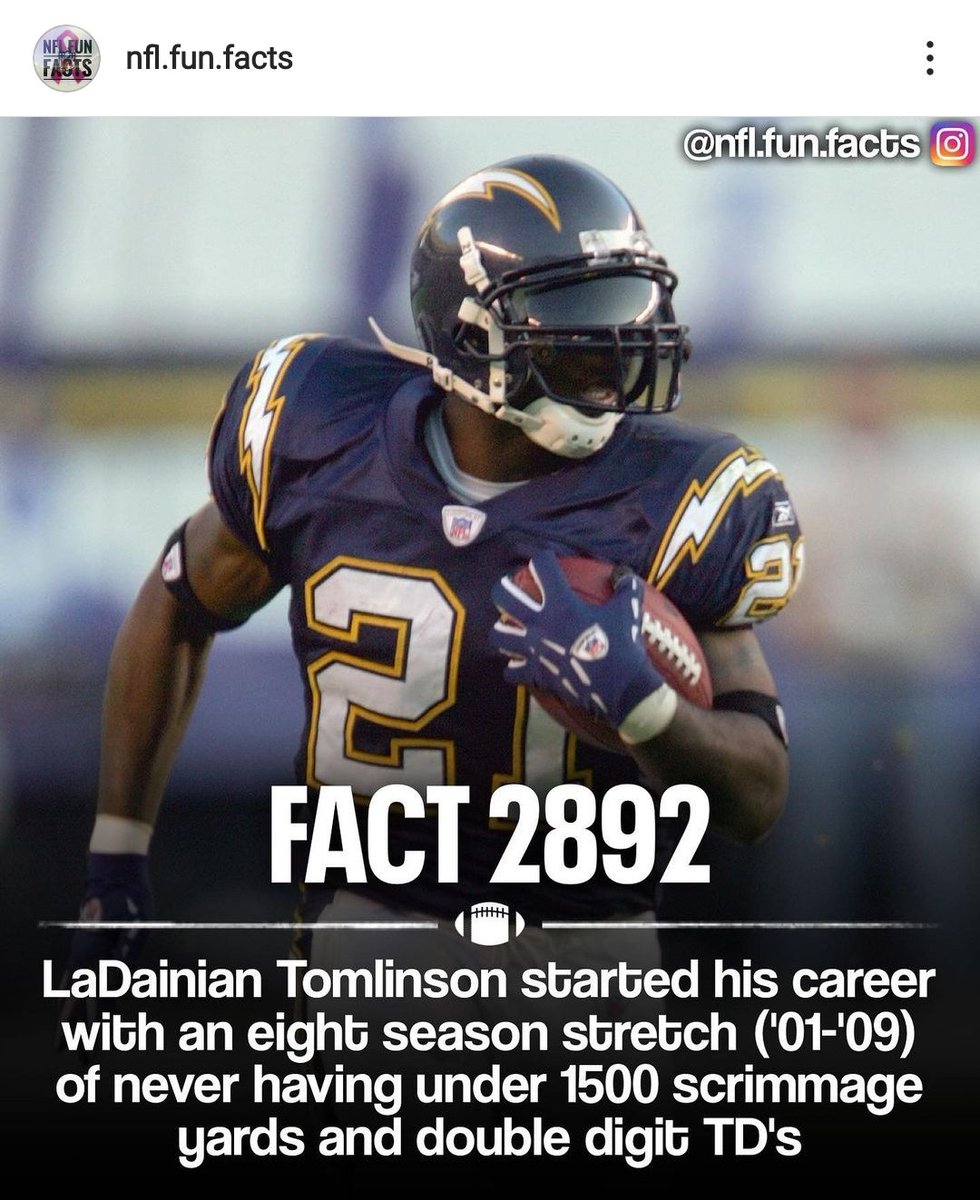 FB_Helmet_Guy's tweet photo. People often sleep on LT when discussing all-time great NFL RBs. https://t.co/IyEGCOSjzM