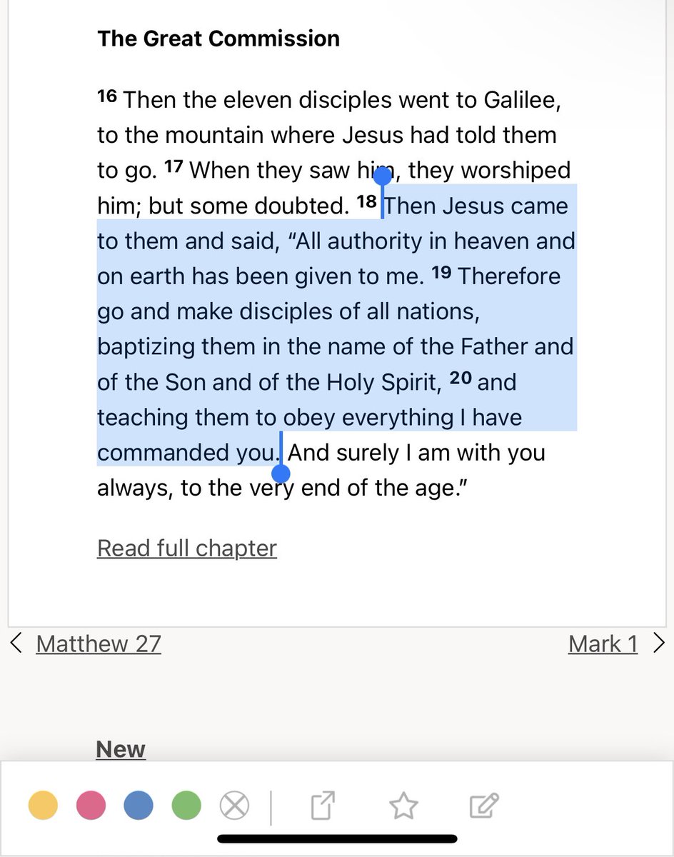 leaveherjohn's tweet photo. @SSimpsonrose @armanwalker @SusanRev @BeatTheCult “Make DISCIPLES of all nations, baptizing them in the name of the father, son, and the Holy Spirit and teaching them TO OBEY EVERYTHING I HAVE COMMANDED YOU”. 

Please, Repent. The kingdom of God is at hand. https://t.co/TpYy1SltEB
