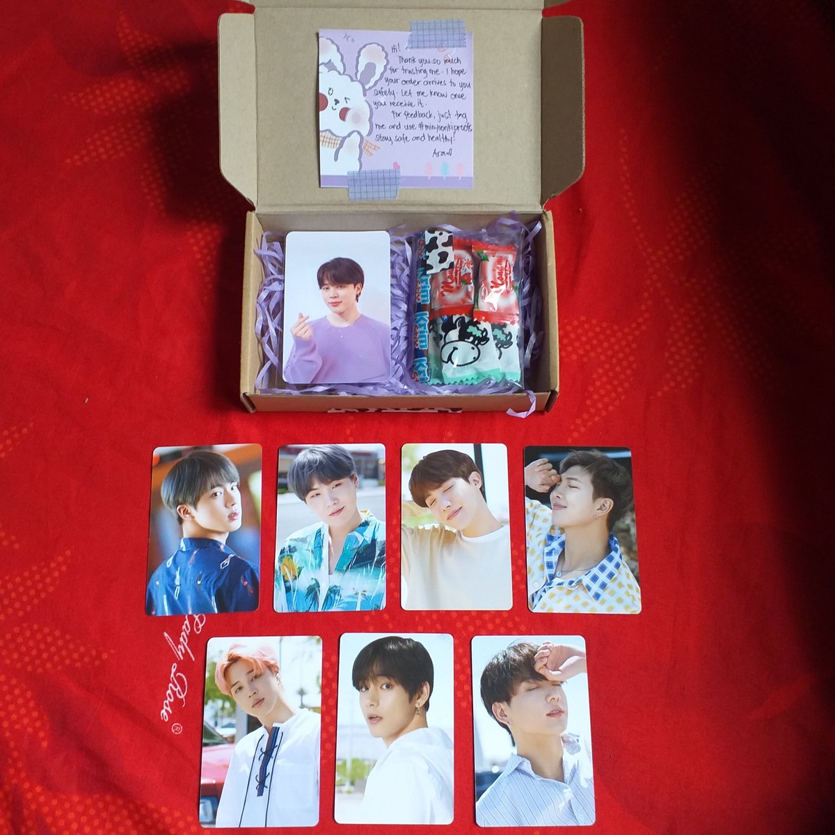 minicole613's tweet photo. 📬: #minimimi_budols 

Hii po @minyoonki003, my BTS DICON Set 14 arrived safely and well packaged, thank you so much☺️
#minyoonkiproofs https://t.co/oRAANcJGCF