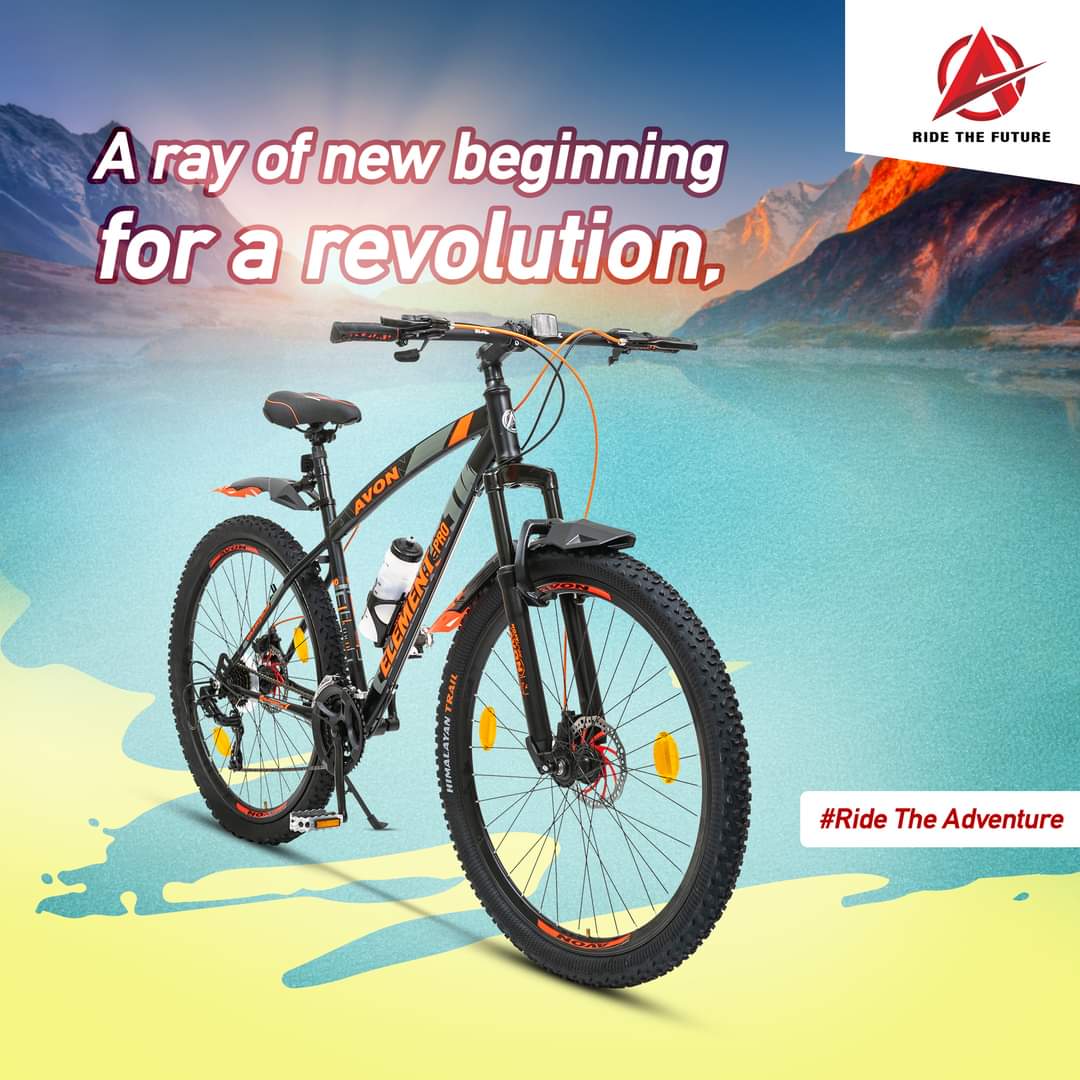 AvonCyclesIndia's tweet photo. Time to unleash your adventurous spirit and go beyond all hurdles to set new heights of achievements. 
Ride the adventure, ride Avon. 

#Avon #AvonIdea #AvonCycles #Cycles #HealthyLifestyle https://t.co/LbGVmHoqUG