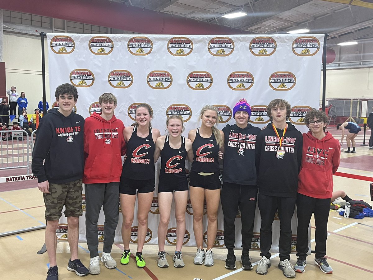 Amazing Night of running in Batavia! Congratulations to all of the LWC runners that qualified and ran at Batavia Distance Madness. All 8 runners had season bests!