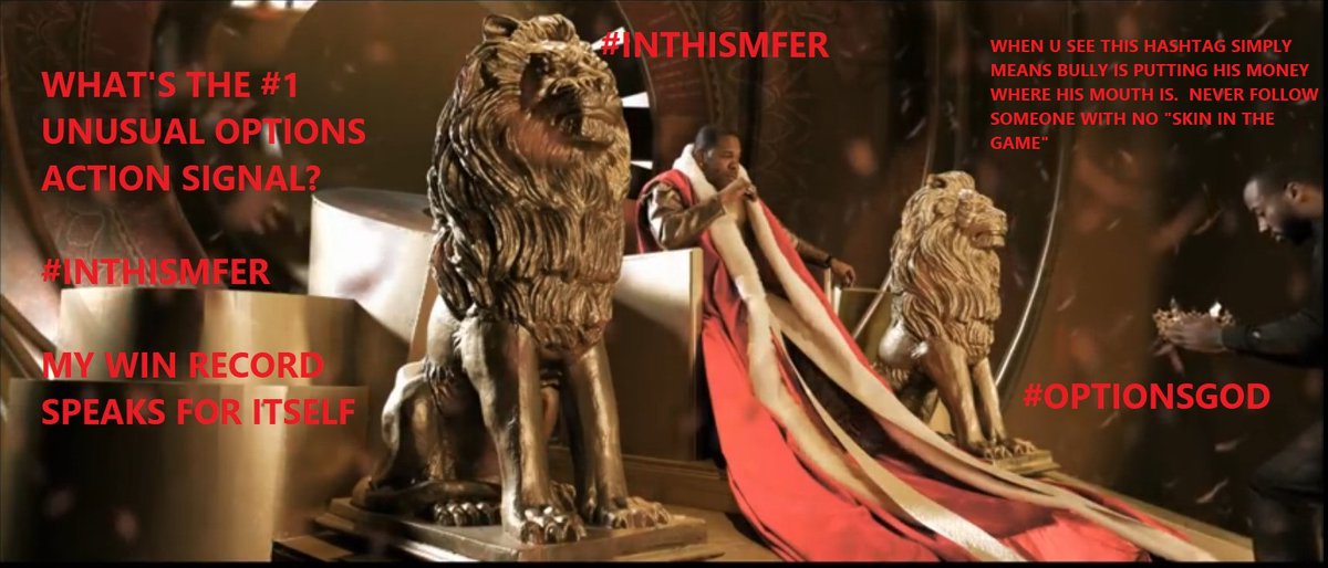 Fredbenz0's tweet image. $NKE  ↗️💰#INTHISMFER ➡️ 03/11

REASONS FOR ENTERING?
* AT 52WK LOWS
* 32% SELLOFF FROM 1YR PEAK

TECHNICALS?
TRADING BELOW THE #200DYSMA

RECENT BULLISH UNUSUAL OPTIONS ACTION?
#OVERWHELMINGFORCE

PREMIUM?
COLLECTED 68%+ SELLING P-SPRDS@270+DTE