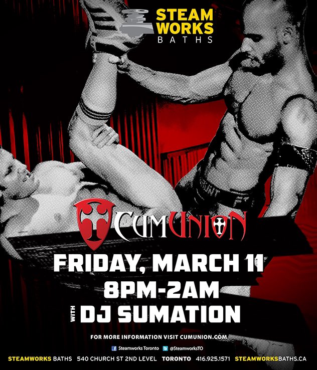 Sexy tech house all night long with <a href="/DJ_Sumation/">Sum Wong</a> at <a href="/SteamworksTO/">Steamworks Toronto</a> tonight y’all 😈🎧