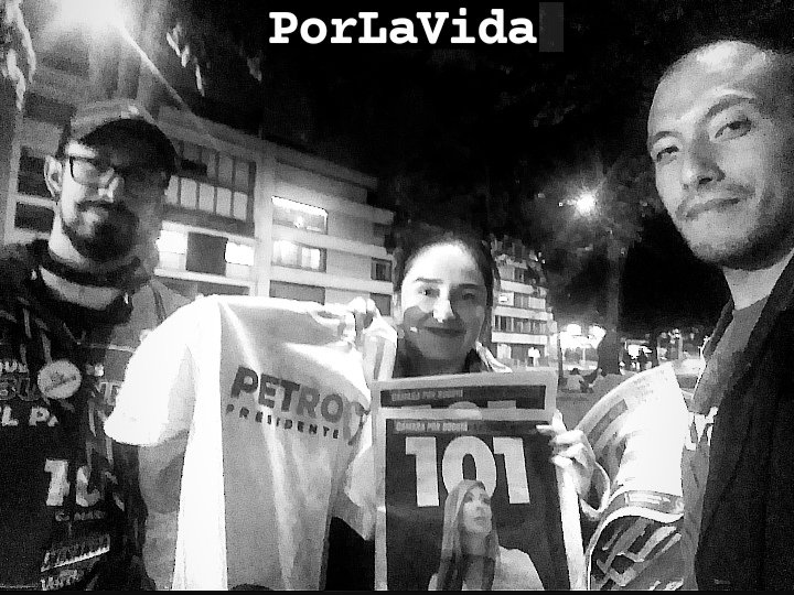 #PorLaVida 
♥️Gustavo Petro Presidente ♥️
🌻Katherine Miranda representante cámara por Bogotá!🌻 101🌻