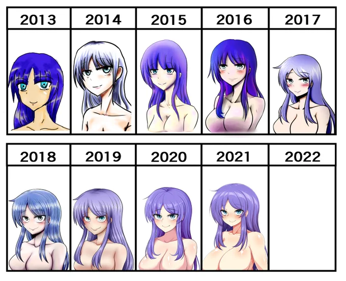 毎年の恒例行事
今年も無事更新しました

どんどんエロ塗りになっていくマインちゃん 