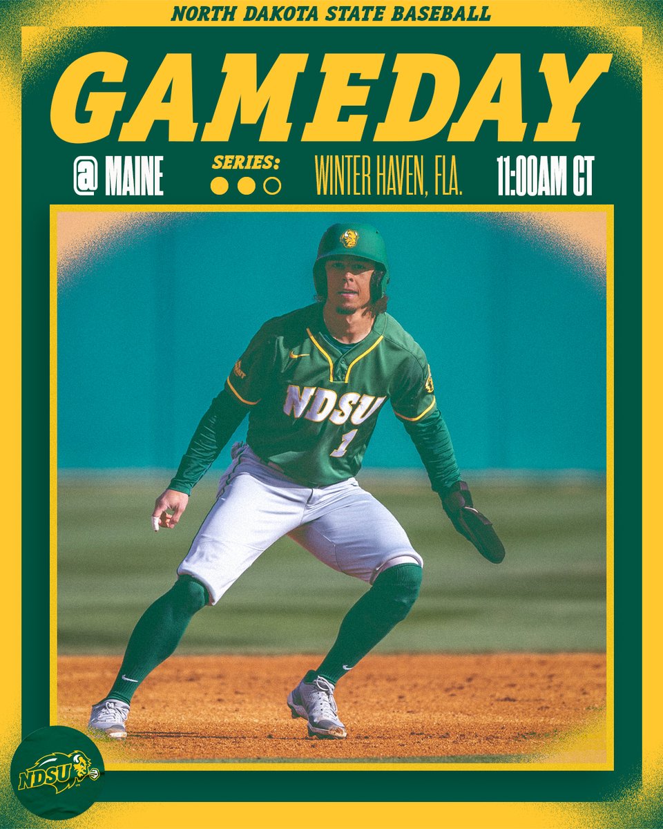 Runnin' it 🔙 today🤘

🆚: Maine
⏰: 11:00 AM
📍: Winter Haven, FLA.
🏟️: Chain of Lakes Stadium
📺: bit.ly/3CAjKC5