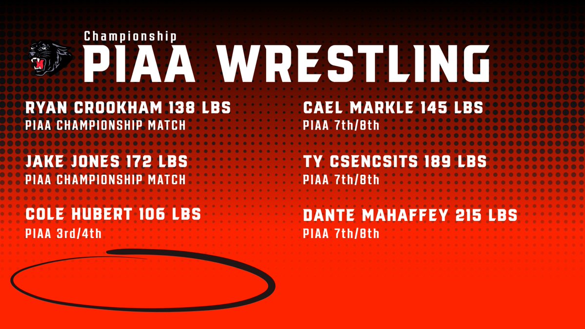 SV Athletics (@sauconathletics) on Twitter photo 6 Saucon Valley Wrestlers will be wrestling for PIAA medals tomorrow at the Giant Center in Hershey.  The snow may keep many of us in Hellertown but we'll be following! Good Luck! #SVPanthers 6 Saucon Valley Wrestlers will be wrestling for PIAA medals tomorrow at the Giant Center in Hershey.  The snow may keep many of us in Hellertown but we'll be following! Good Luck! #SVPanthers
