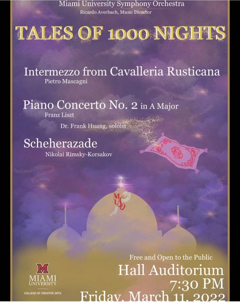 esimmons1212's tweet photo. A Night of Beautiful Music 🎶🎵 played by Miami University's Symphony Orchestra with a special tribute to Ukraine💙💛 #FreshmanYear 🎻 #ExpectingGreatThings
https://t.co/X2XZF0Jkqe https://t.co/lJCZr0slXe