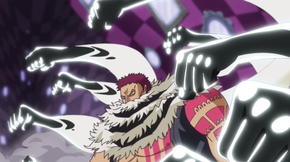 #ONEPIECE1043
-
-
-
-
-
-
-
-
-
If Luffy's possible awakened power is the ability to change the properties of his rubber body to it's PUREST form (tree sap), would that then mean he'd be able to fight more like Katakuri?

He could manipulate his body HOWEVER he wants! 