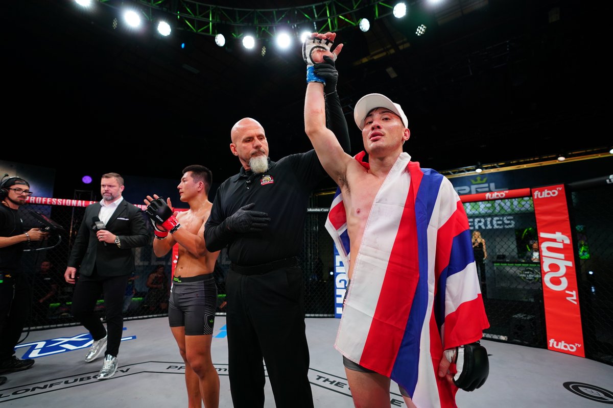 .<a href="/bostonboomboom/">Boston Salmon</a> moves on to the <a href="/budlight/">Bud Light</a> fan vote following the main event! 

#PFLonFuboTV LIVE NOW
🇺🇸 pfl.info/PFLonFuboTV
🌍 pfl.info/HowToWatchCS