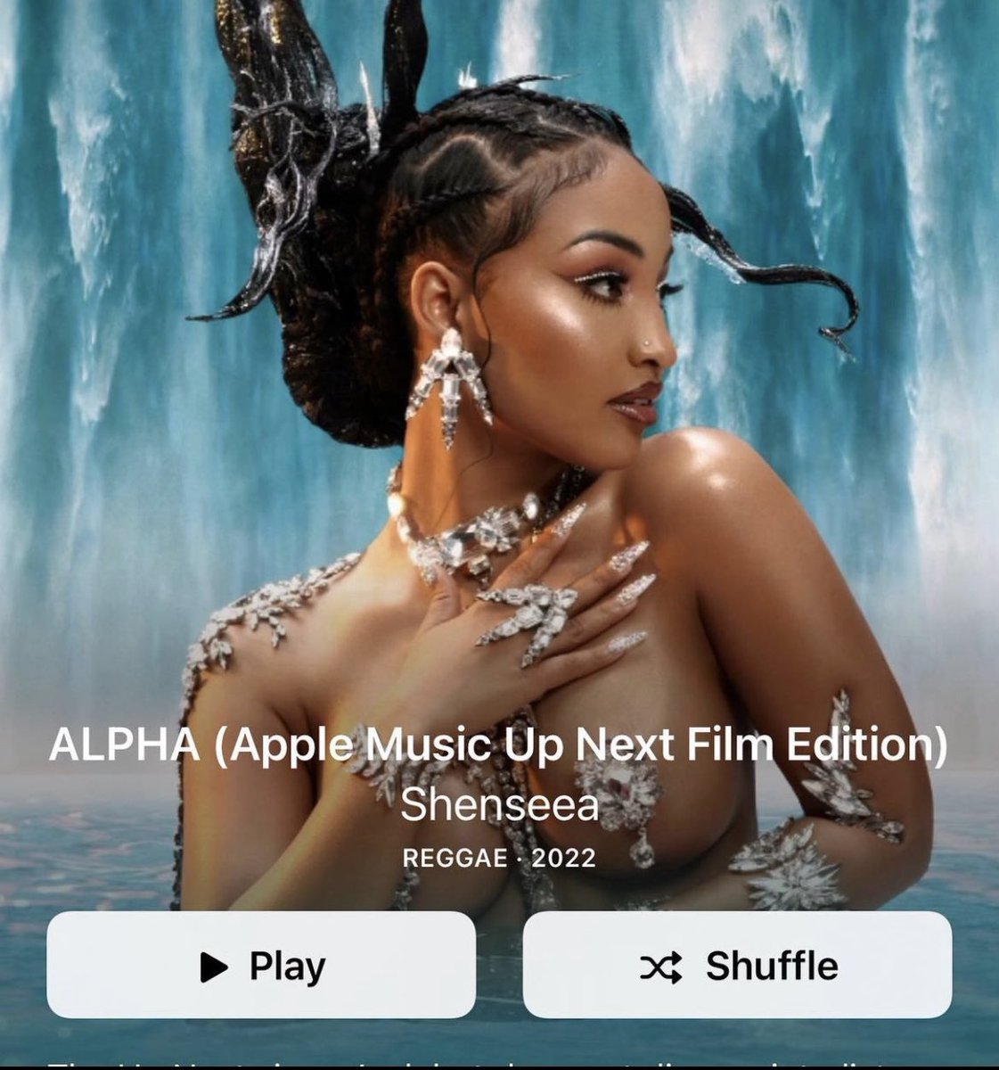 Went #1 in reggae shit different fasho <a href="/SHENYENG/">Shenseea</a> u the truth #Wegotlondonondatrack #CantAnymore 💚😎 🐍