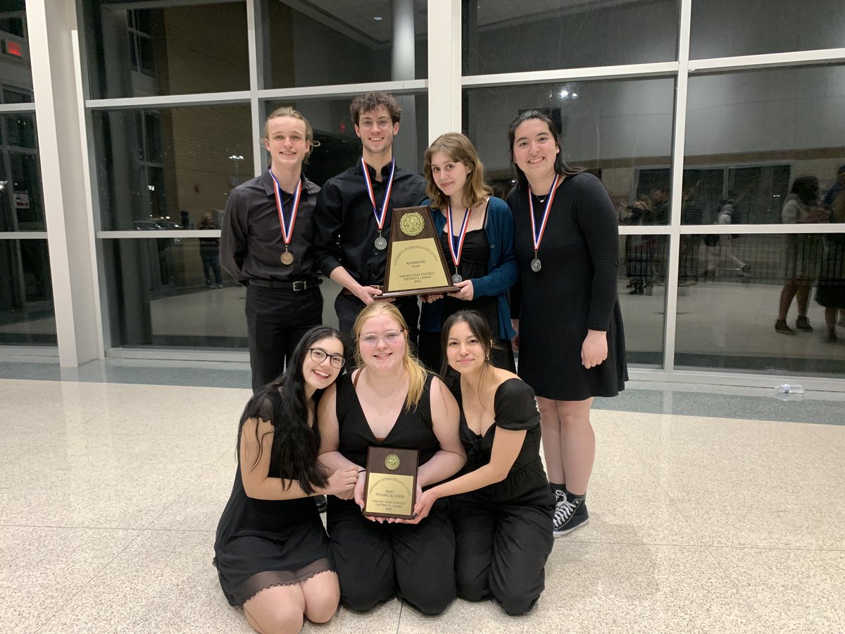 DISTRICT INDIVIDUAL AWARDS - Honorable Mention All Star Cast - NATHAN WILSON  All Star Cast - KAIRA GULA &amp; SAM NASH  Best Tech - TAYLOR SCHULT Best Tech Crew - GRAPEVINE - TAYLOR SCHULT, MADISON SMITH, MERCER SCHULTE, GABBY ESTRADA &amp; LAUREN SHAIA  <a href="/GCISDFineArts/">GCISD Fine Arts</a>
