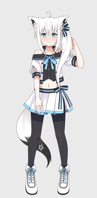 まつりちゃん衣装のフブキちゃん

#絵フブキ 