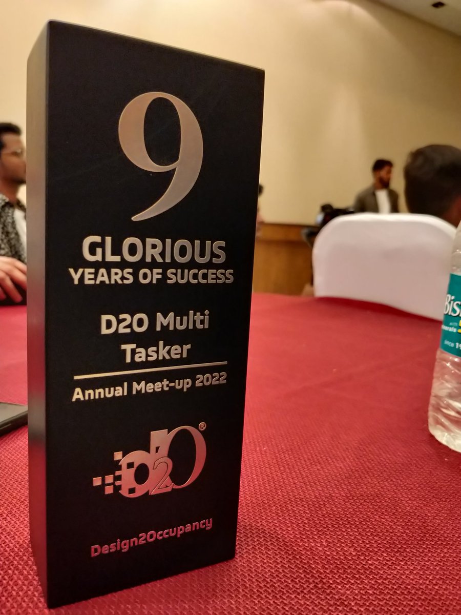 VaibhavParakh5's tweet photo. Hardwork pays. Thank you so much @Design2O @AshuGupta86 @me_kushagra for giving me the opportunity to start my career at D2O
#D2Oturns9
#Design2occupancy https://t.co/QilQSkNeUw