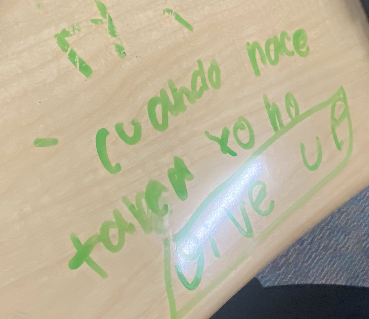 MaestraBarrett's tweet photo. When was a time that you did not give up and showed grit and resilience ?#cvesd #camlearns #science #duallangchat https://t.co/m5MauiEKpi