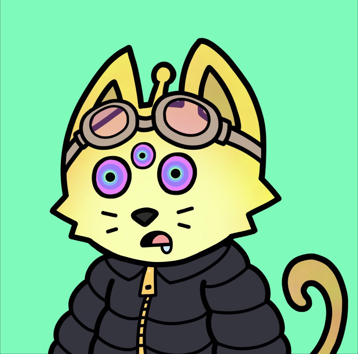 BabyacuAcuna's tweet image. Web 2 me vs web 3 me. Wassup @CosmicCats_  wen moon?? #GETCOSMIC #WEOON #NFT