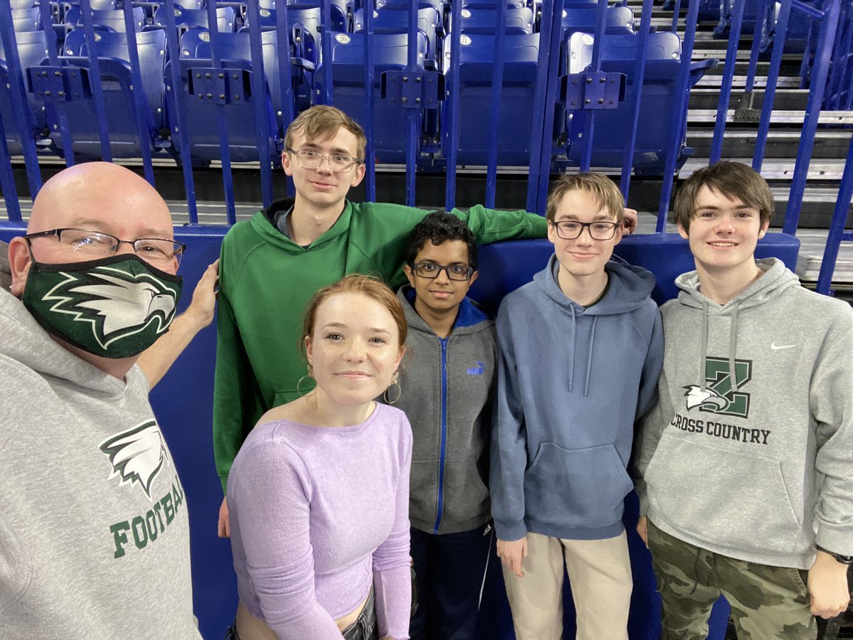 While setting up at Lucas Oil, I got to visit with some of my old Steel Eagles. I even got to watch them make a great skills drive! They are now doing great things at the ZCHS! Good luck 7701 teams! #SteelEagles  #ZCSStrong