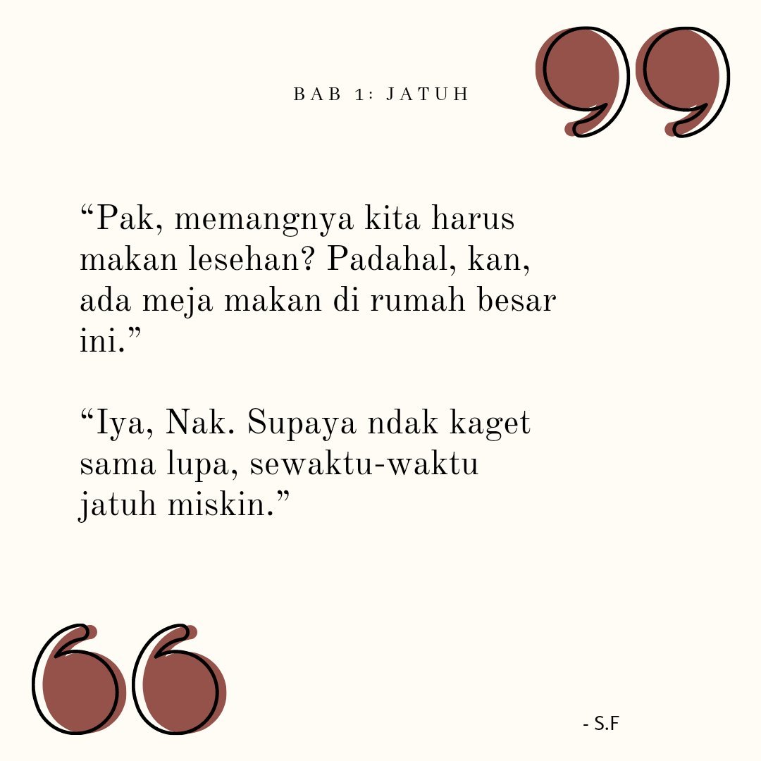 literarybase's tweet photo. Karya | Jatuh
Percakapan antara Bapak dan Anak https://t.co/IX4k4VLvdK