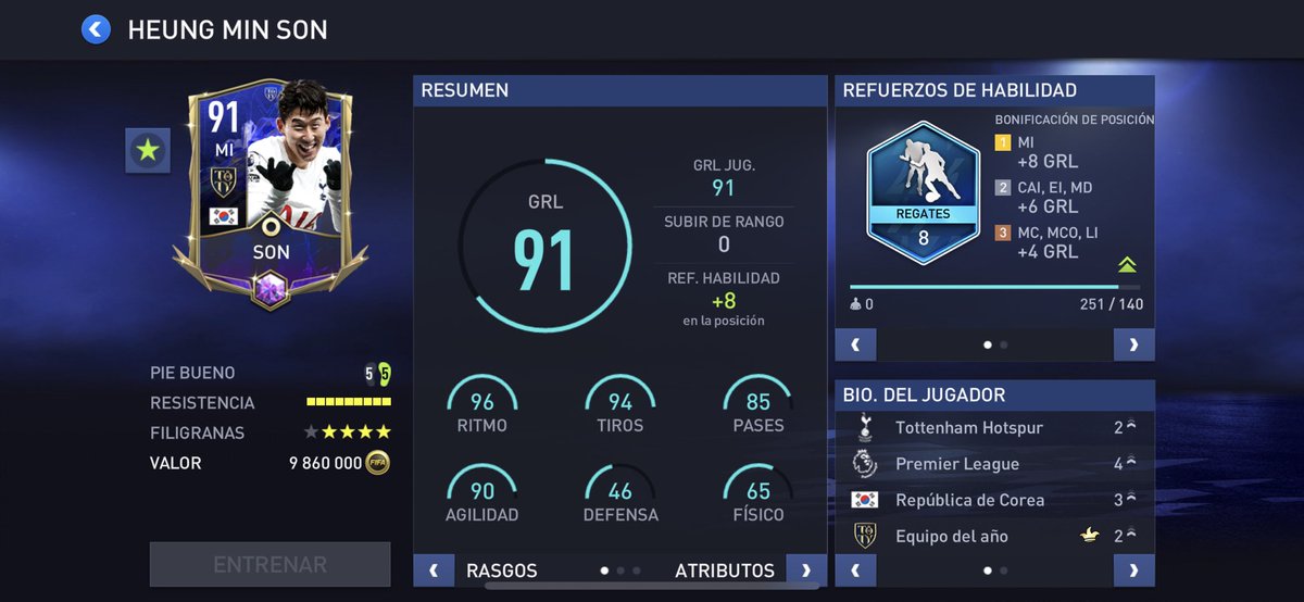 KeynerCR's tweet photo. Recomiendan vender a Mane y comprar a Son de 91 o el de 93?
PD: estoy usando alineación con MI.
@tutiofifa 
Se agradece RT https://t.co/jqap7Hei6x