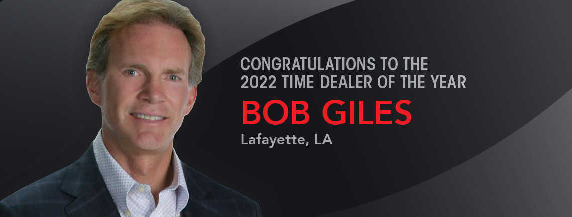 time_doy's tweet photo. Congratulations to our 2022 TIME Dealer of the Year: Bob Giles, Owner of Giles Automotive in Lafayette, LA! https://t.co/Mnoj0paOku