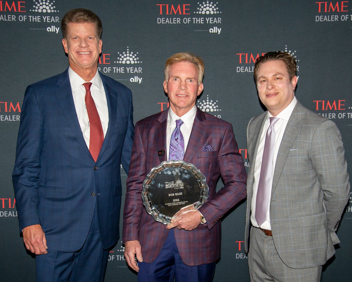 Congratulations to our 2022 TIME Dealer of the Year: Bob Giles, Owner of Giles Automotive in Lafayette, LA!