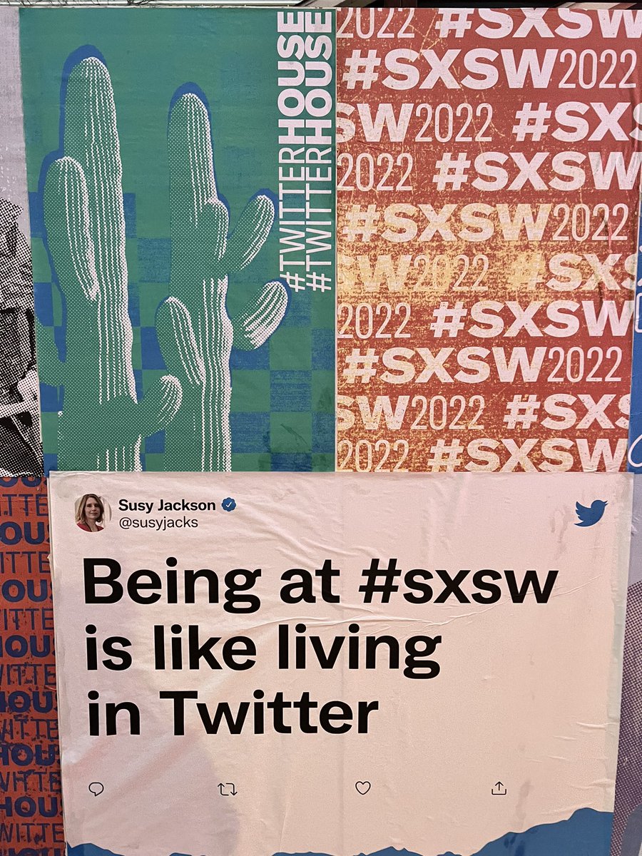 The vibes are immaculate. #TwitterVoices #SXSW