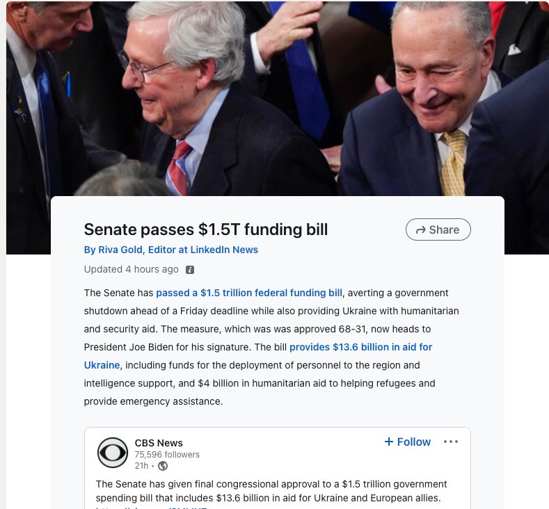 Muhamma48976552's tweet photo. So the United States is $31 Trillion in debt, has the highest inflation in 50+ years, CPI index at 7.9%, gas at almost $10 a gallon, but they somehow just passed another $1.5 trillion funding bill to give $ to other countries. Interesting! 🧐 https://t.co/JJT9t18gEE