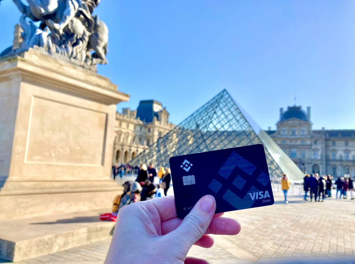 binance's tweet photo. City hopping with the #Binance Visa Card ✈️ https://t.co/LDLfk6thoD