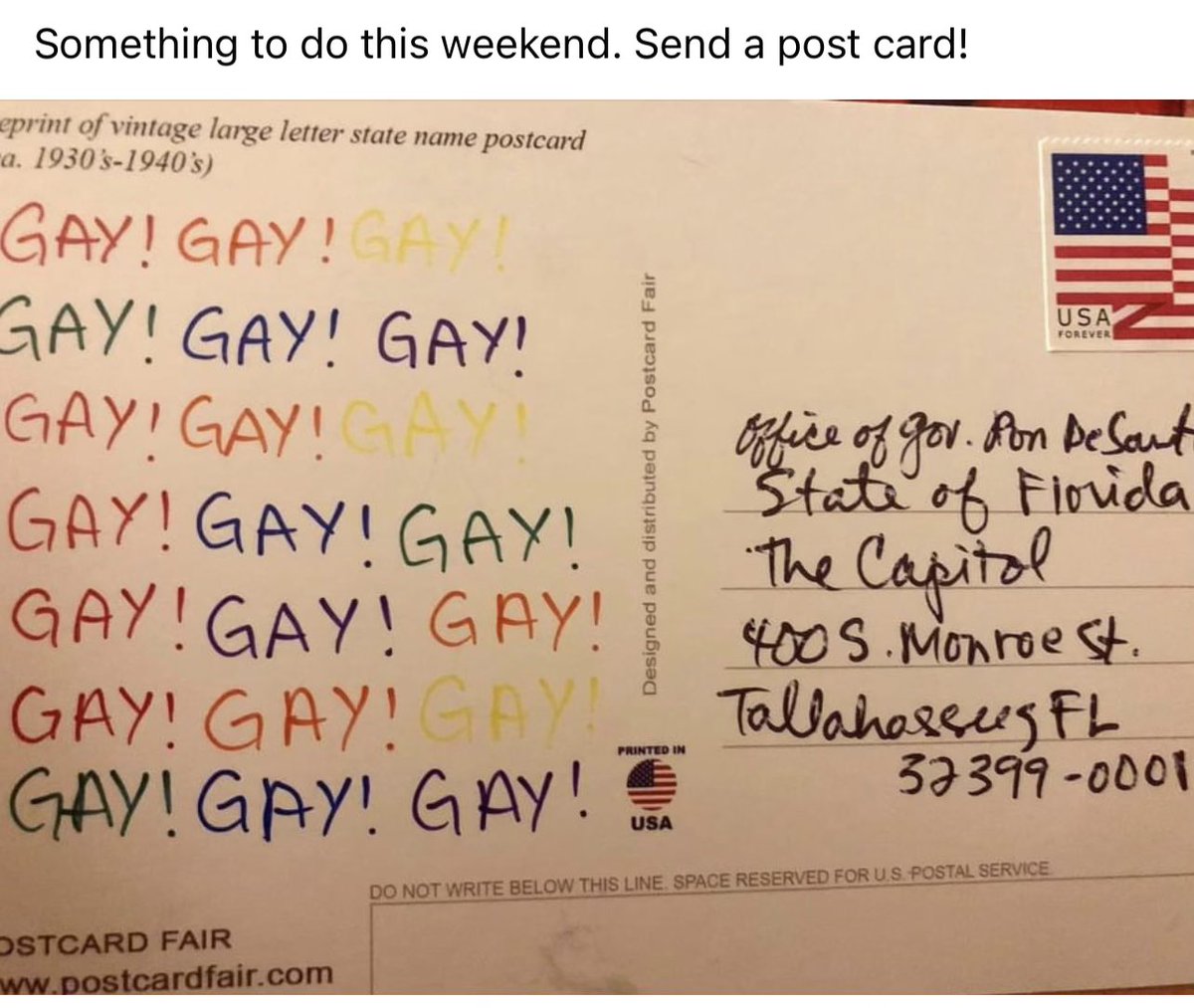 TravelinTurtle's tweet photo. #gayflorida #recalldesantis #civilrights #LGBTQ #gaykids #SayGayAndVote #gay #gaylifestyle #desantisisgay #gayamerica #GAYGAYGAYGAYGAYGAYGAY https://t.co/ywDb3XMXDB