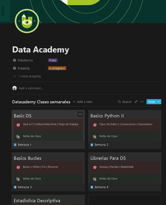 camotefritoo's tweet image. Este finde espero poder compartirles mis apuntes del #Datacademy de Platzi, esta en limpieza por ahora 🤓✨ #DataScience #datanerd