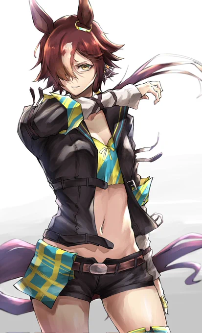 #絵柄が好みっていう人にフォローされたい
 #ウマ娘
かっこよさげに描いてます 