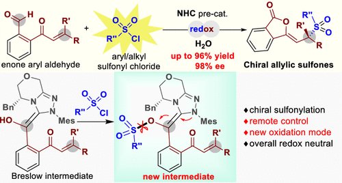 isciverse's tweet image. Online NOW | @J_A_C_S 

#Carbene-#Catalyzed #Enantioselective #Sulfonylation of Enone Aryl Aldehydes: A New Mode of Breslow Intermediate #Oxidation.

@isciverse @AmerChemSociety #Chemistry 

pubs.acs.org/doi/10.1021/ja…