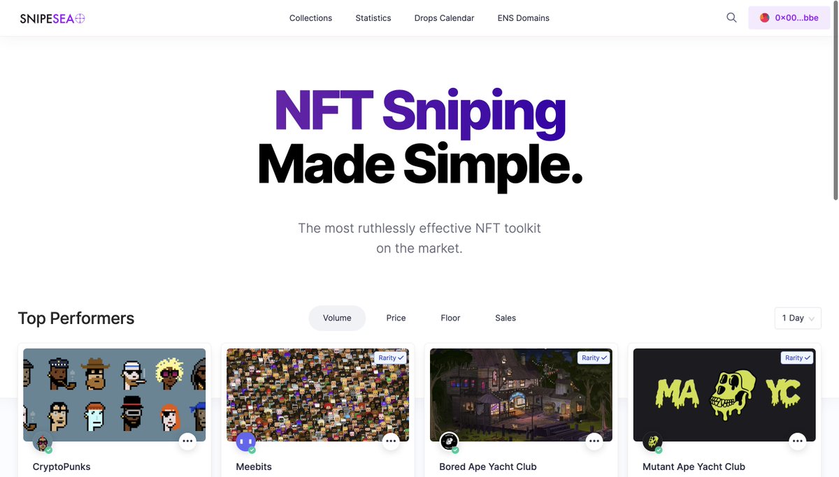 snipeseanft's tweet image. app.snipesea.com - probably nothing 👀