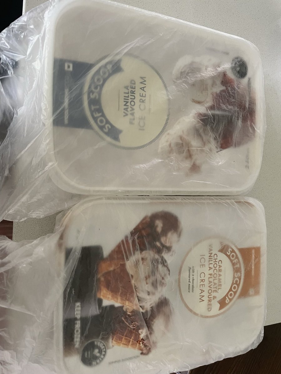 Seriously <a href="/WOOLWORTHS_SA/">Woolworths SA</a> I try and do right by the planet, bring my own bags, use less plastic and then find my ice cream wrapped in these horrors! Wtf! How is the plastic crap even allowed in your stores still? Do better!